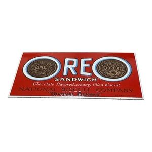 Vintage Oreo Sandwich Biscuit Fridge Magnet